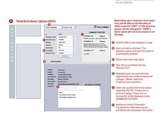 Annotated editing, permissions, comments, and history view from GHCM